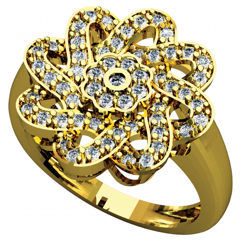 Diamond Ladies Ring LRAA001