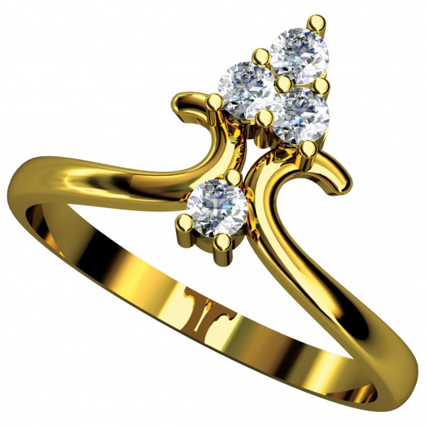 Diamond Ladies Ring LRAA053